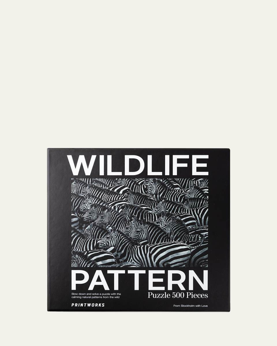 Zebra 500-Piece Puzzle